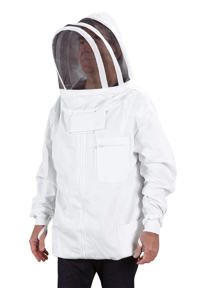 Veste apiculteur avec voile style escrime capuche XL 